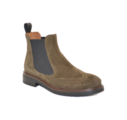 BEATLES IN PELLE SCAMOSCIATA CON FINISH OMBREGGIATO FELCE